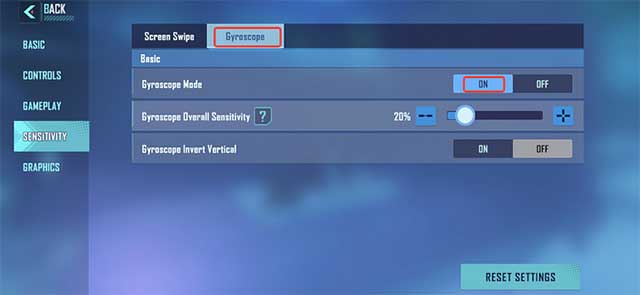 Bật con quay hồi chuyển