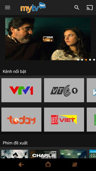 Trag chủ của MyTV Net