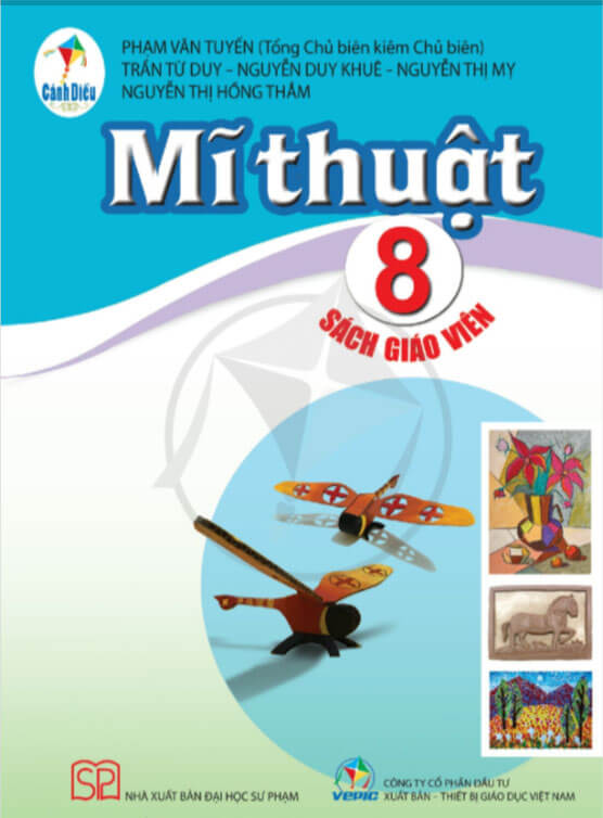 Sách giáo viên Mĩ Thuật 8 Cánh Diều