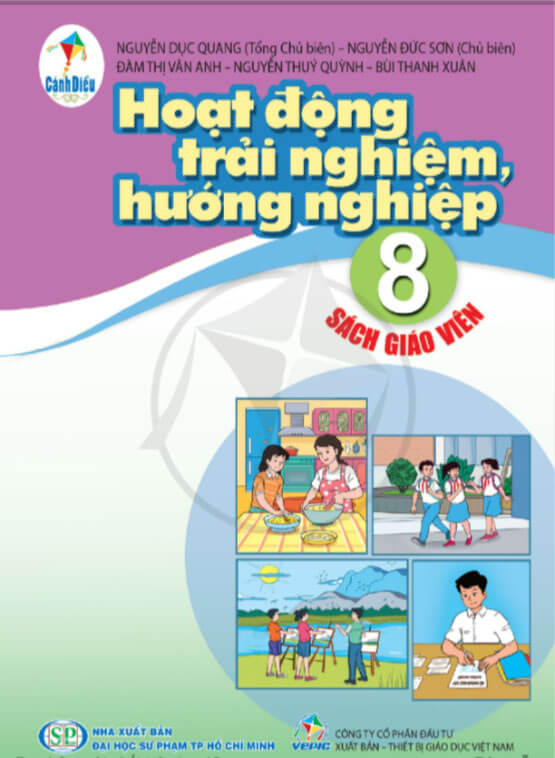 Sách giáo viên Hoạt động trải nghiệm hướng nghiệp 8 Cánh Diều