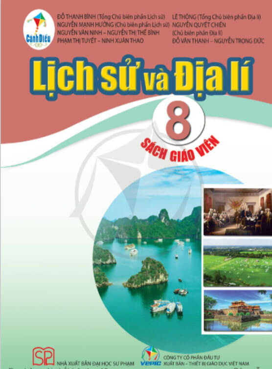 Sách giáo viên Lịch sử và Địa Lí 8 Cánh Diều