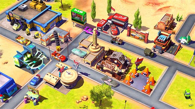 Tham gia vào thế giới xe hơi đầy màu sắc và những niềm vui trong game Cars: Fast as Lightning Free