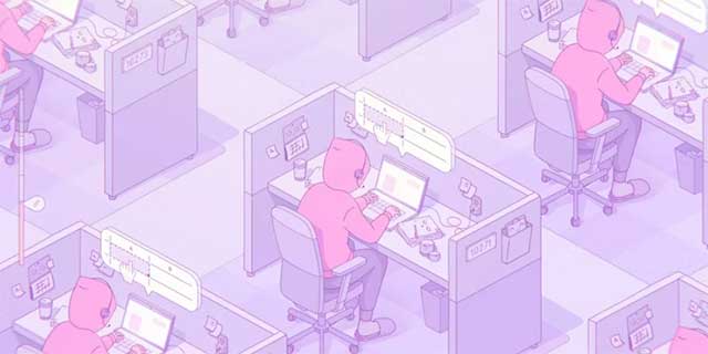 Một nhóm nhân viên trùm đầu sẽ làm tăng độ khó trong Work