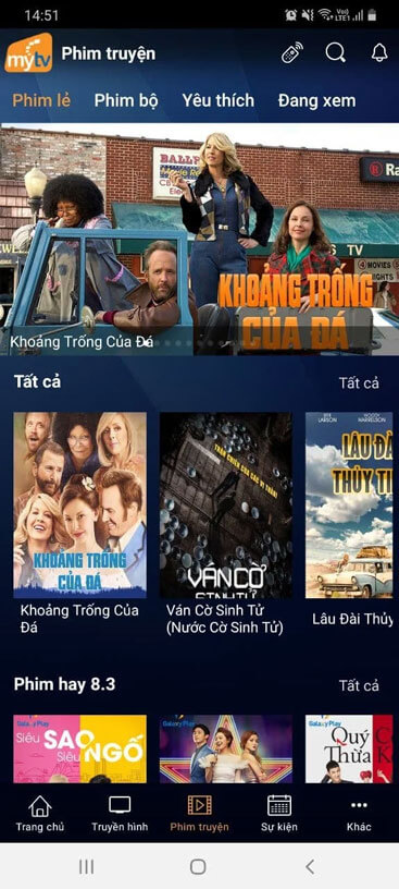 Kho phim trên MyTV
