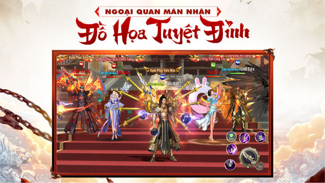 Sở hữu đồ họa 3D chất lượng tuyệt đẹp