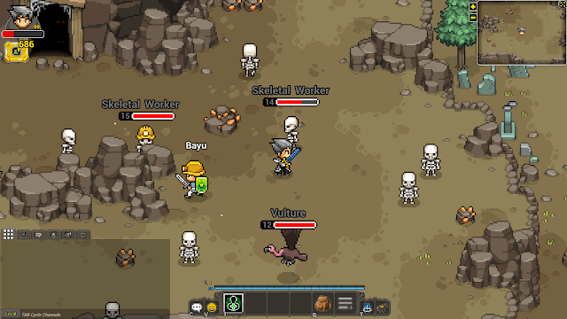 Khám phá một thế giới rộng lớn trong game Heartwood Online