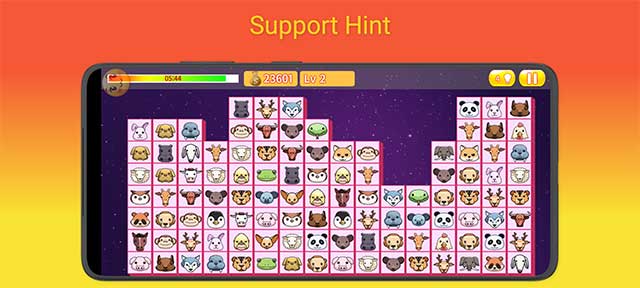 Onet Link Animal có đặc trưng là các biểu tượng con vật pokemon dễ thương
