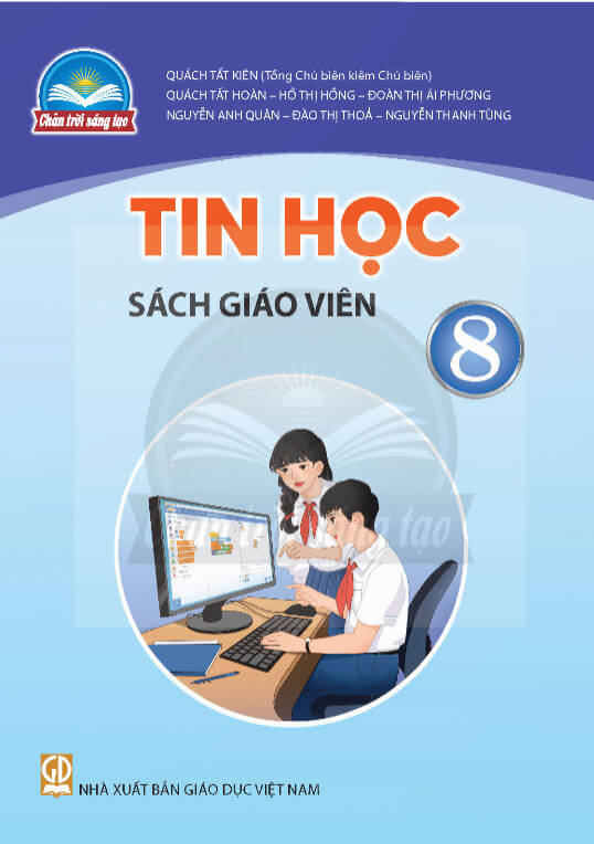 Sách giáo viên Tin Học 8 Chân Trời Sáng Tạo