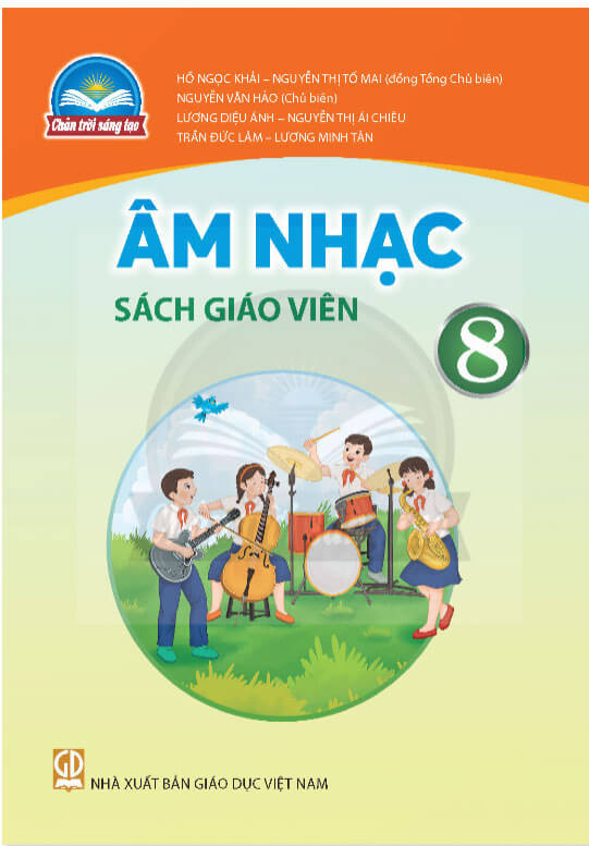 Sách giáo viên Âm Nhạc 8 Chân Trời Sáng Tạo