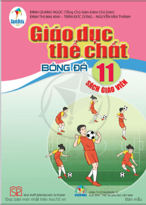 Sách giáo viên Giáo dục thể chất 11 - Bóng Đá Cánh Diều