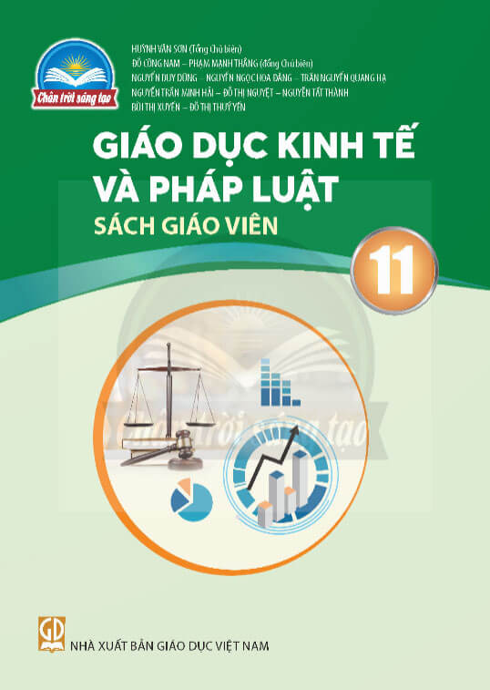 Sách giáo viên Giáo dục Kinh tế và Pháp luật 11 Chân Trời Sáng Tạo
