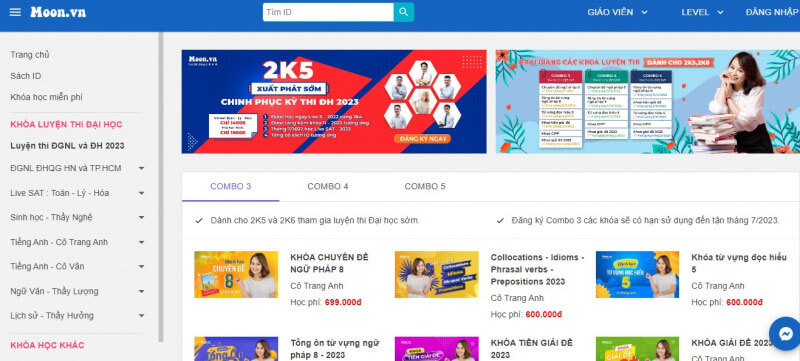 Hệ thống học tập trực tuyến toàn diện cho học sinh THPT với kho kiến thức đa dạng. https://st.download.com.vn/data/image/2023/08/25/moon-vn-7.jpg