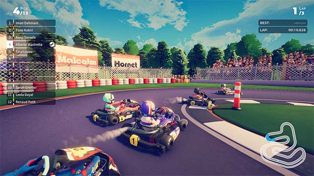 Karting Superstars tôn vinh trò chơi đua xe kart thuần túy, nhấn mạnh vào tốc độ và sự chính xác