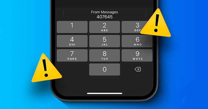 Cách sửa lỗi không tự động điền OTP trên iPhone