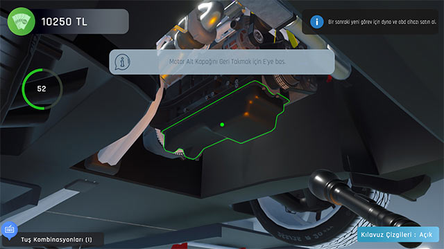 Kiếm tiền để mua xe mới hoặc nâng cấp chiếc xe hiện có trong Auto Check Up Simulator game