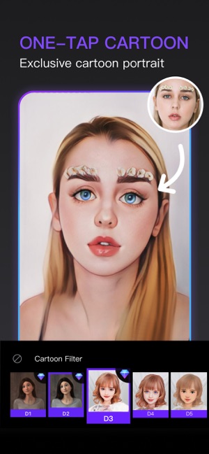 Chỉ cần một chạm để biện bạn thành nhân vật hoạt hình bằng LoopArt 