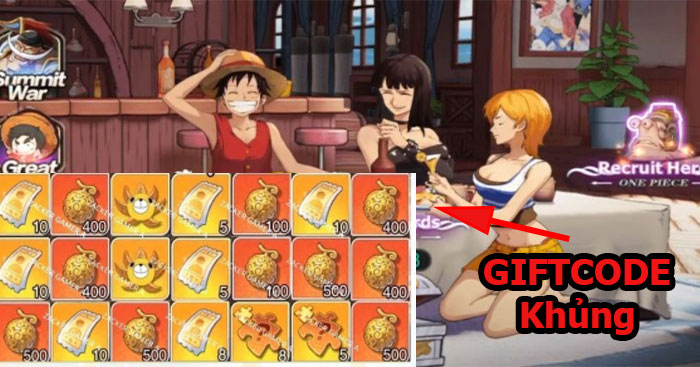 Nhập giftcode để nhận quà khủng