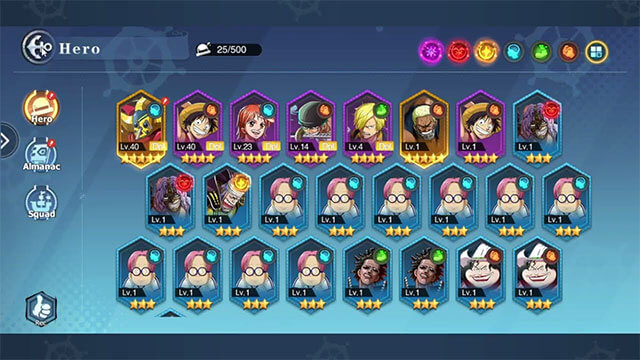 Xếp hạng cấp bậc nhân vật giúp bạn lựa chọn và xây dựng đội hình tốt hơn