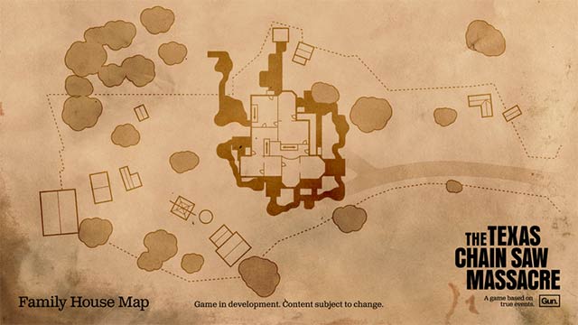 Family House là bản đồ nhà sát nhân cưa máy trong The Texas Chain Saw Massacre