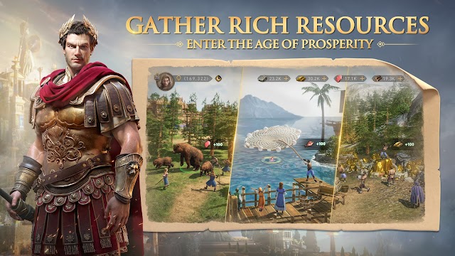 Thu thập tài nguyên để củng cố sức mạnh đội quân của bạn trong game Kingdoms Arise