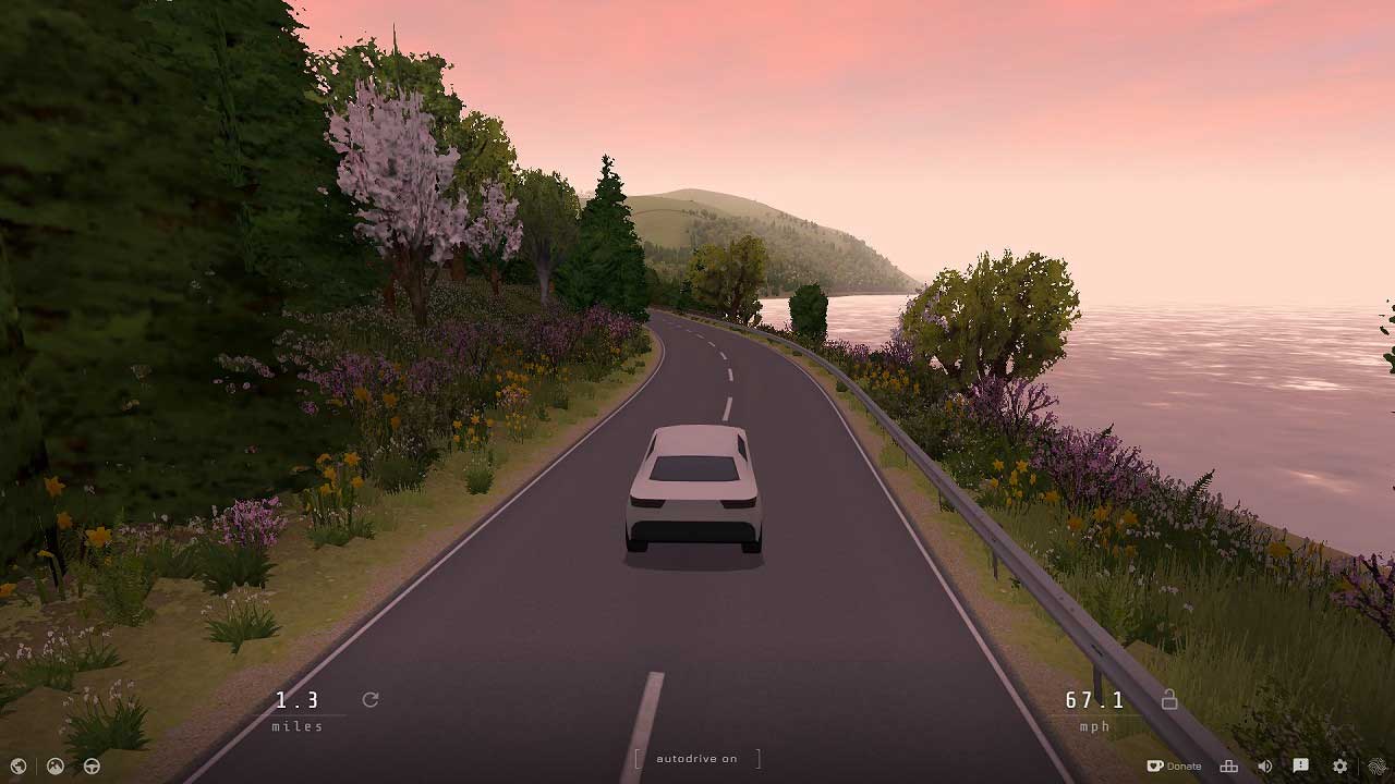 Cách điều khiển rất đơn giản và game thậm chí còn có chế độ lái tự động