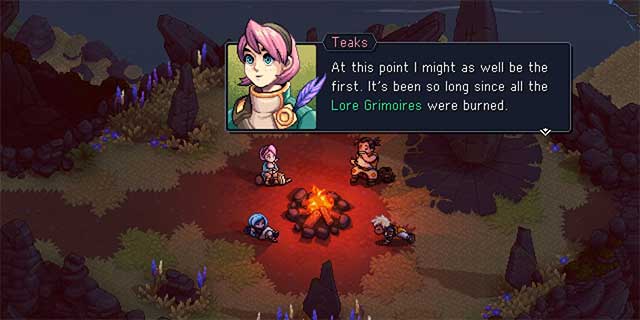 Nói chuyện với các thành viên trong trại và tàu