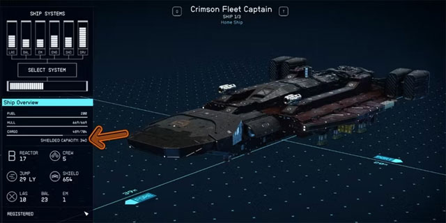 Sở hữu Shielded Capacity hoặc Scan Jammer để vượt qua vòng kiểm tra an ninh nghiêm ngặt trong Star Field