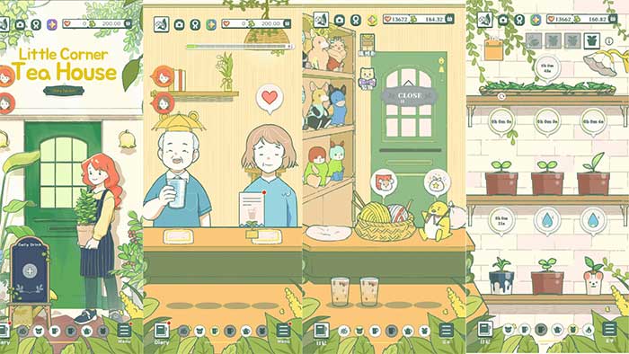 Little Corner Tea House có rất nhiều thành tích để người chơi mở khóa