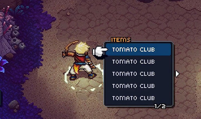 Tomato Club là vật phẩm giúp hồi phục sức khỏe cho nhân vật trong Sea of Stars