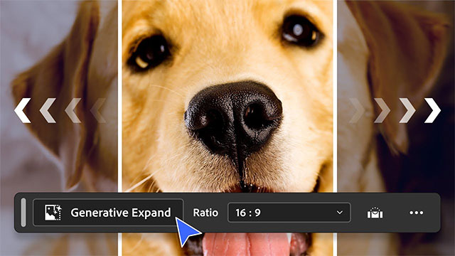 Generative Expand cho phép mở rộng bức ảnh để kể câu chuyện lớn hơn