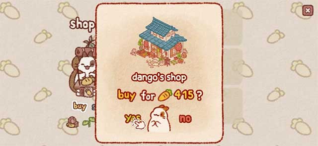 Xây dựng các cửa hàng, cây cối, đồ trang trí và các tòa nhà khác