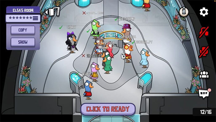 Thay đổi nickname, tên hiển thị trong Goose Goose Duck sẽ giúp người chơi dễ nhận biết và tương tác với nhau hơn