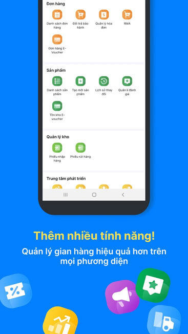 Nhiều tính năng vô cùng hữu ích