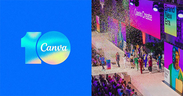 Canva kỷ niệm 10 năm ra mắt thị trường phần mềm thiết kế đồ họa