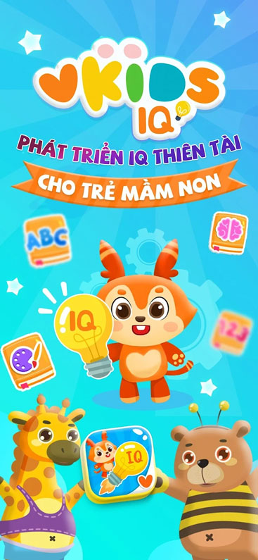 Ứng dụng phát triển tư duy cho bé