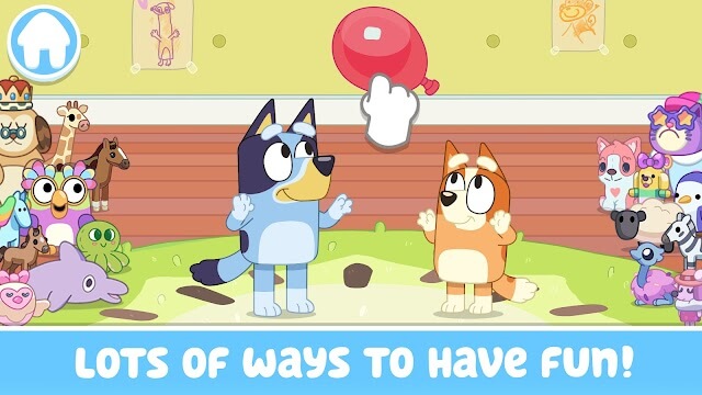 Bluey: Let's Play có rất nhiều hoạt động thú vị, vui nhộn cho bé khám phá