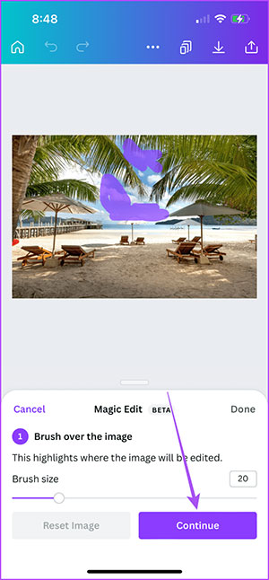 cach chinh sua anh bang AI cua Canva 14*433330