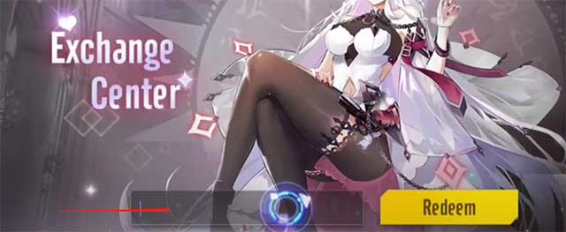 Sau khi nhập code, nhấn nút “Redeem”