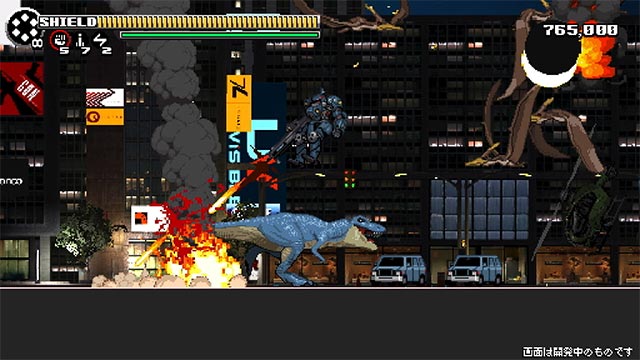 Game The Scramble Vice sở hữu đồ họa pixel cổ điển và đẹp mắt