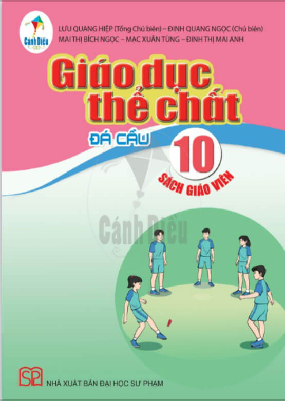Sách giáo viên Giáo dục thể chất - Đá Cầu 10 Cánh Diều