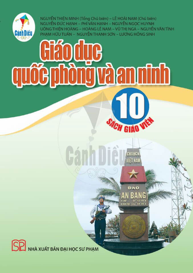 Sách giáo viên Giáo dục quốc phòng và an ninh 10 Cánh Diều