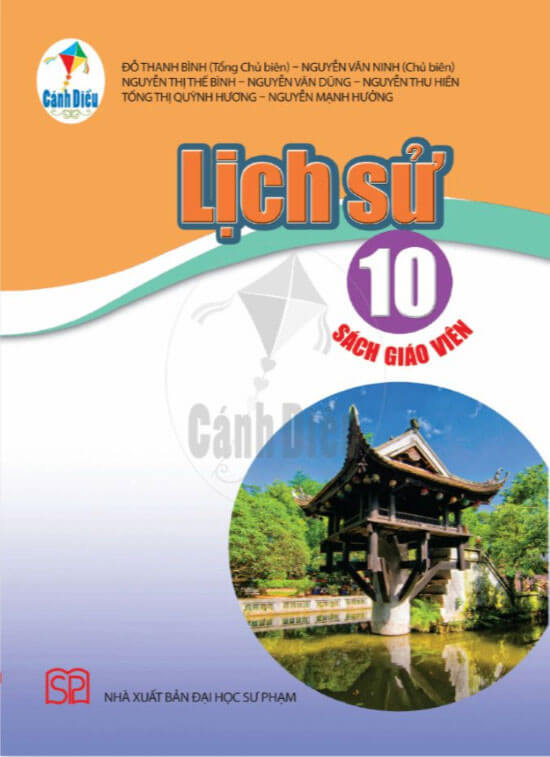 Sách giáo viên Lịch Sử 10 Cánh Diều