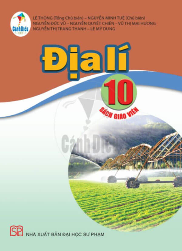 Sách giáo viên Địa Lý 10 Cánh Diều