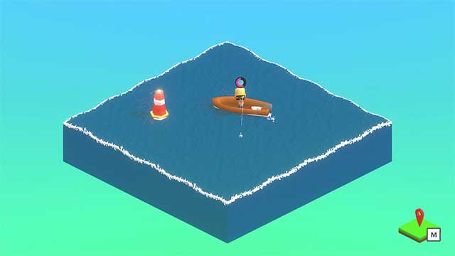 Bạn có thể câu cá ở 4 địa điểm khác nhau - Lake, River, Ocean và Deep Ocean