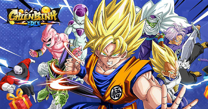 Chiến Binh IdleGame đấu tướng Dragon Ball màn hình dọc