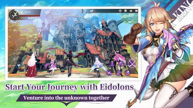Aura Kingdom 2 - Evolution cho bạn bắt đầu hành trình phiêu lưu mới với các Eidolons