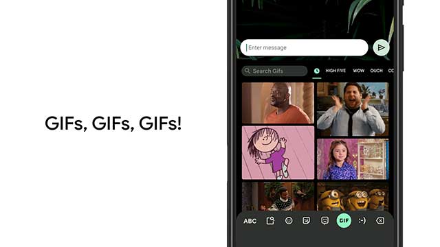 Tìm và chia sẻ ảnh GIF để tương tác hoàn hảo trong các cuộc nói chuyện