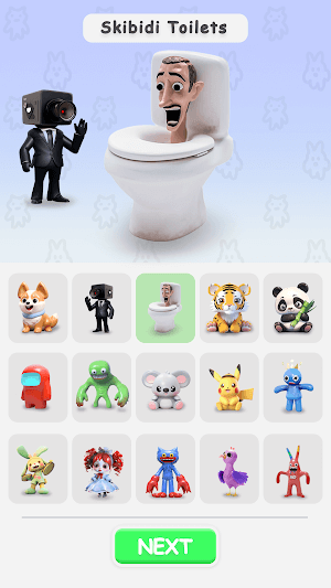 Mix Master có rất nhiều đối tượng cho bạn kết hợp