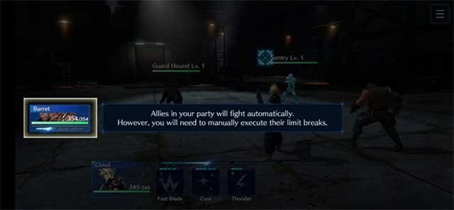 Bạn chỉ có thể kiểm soát khả năng của nhân vật của mình