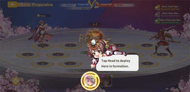 Bạn có thể thêm tối đa 6 nhân vật cho mỗi trận chiến